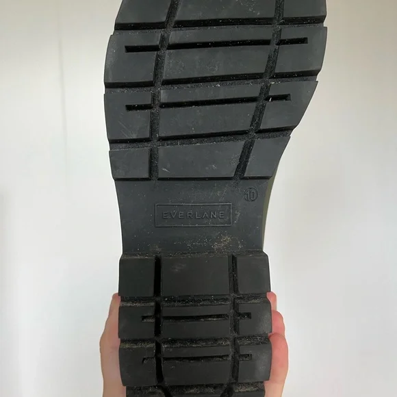 Everlane Olive Green Ankle Rain Boots - Picture 10 of 10